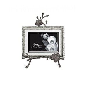 Michael Aram Black Orchid Easel Frame 5 X 7 NEW, in box